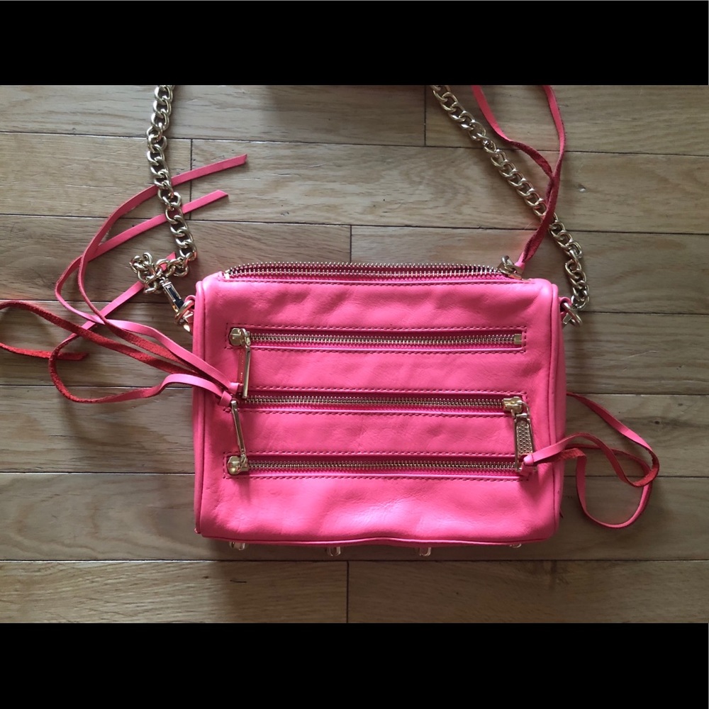 Rebecca Minkoff mini mac in color watermelon